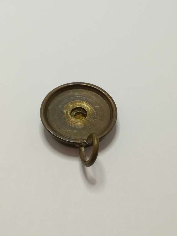 Miniature Brass Candle Holder (Miniature, suitable for printer's tray)