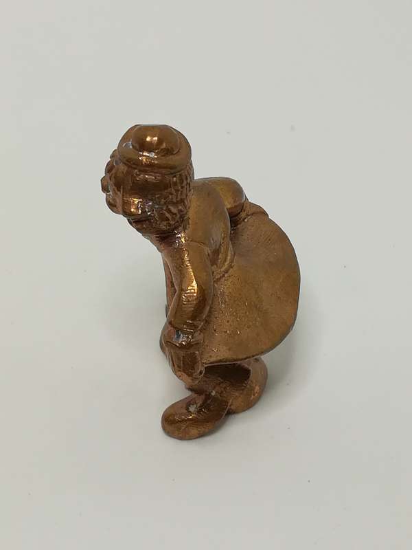 Miniature Solid Copper Clown (Miniature, suitable for printer's tray)