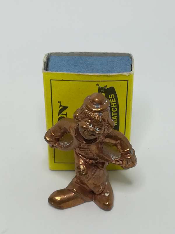 Miniature Solid Copper Clown (Miniature, suitable for printer's tray)