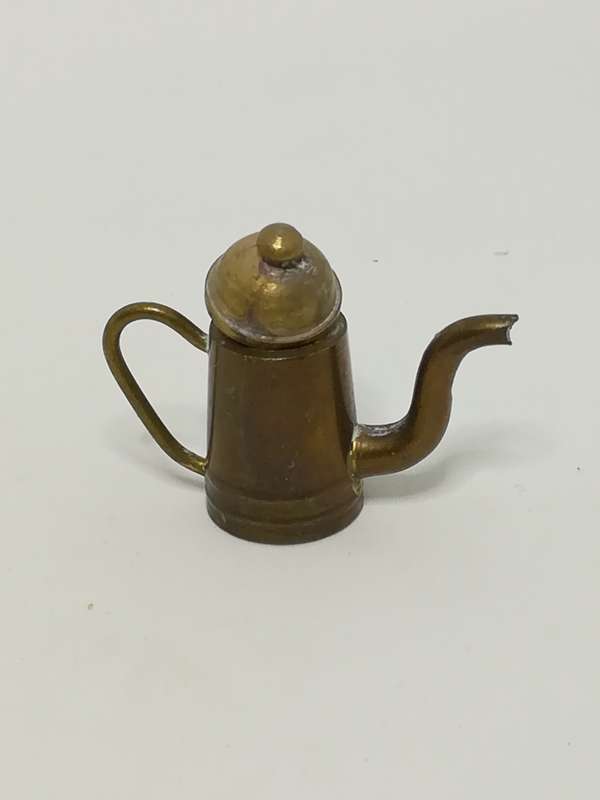 Miniature Brass Coffee Pot (Miniature, suitable for printer's tray)