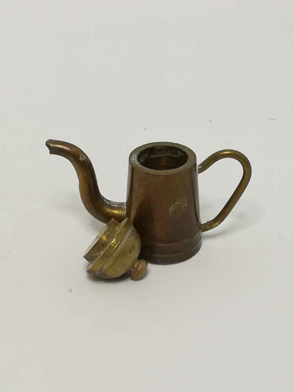Miniature Brass Coffee Pot (Miniature, suitable for printer's tray)