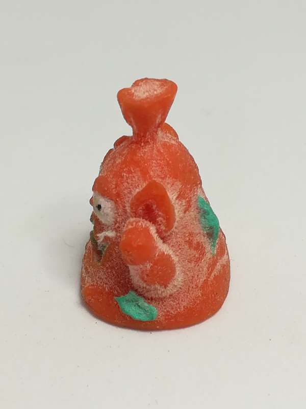 Miniature Dark Orange & Green Pencil Popper Monster (Miniature, suitable for printer's tray)