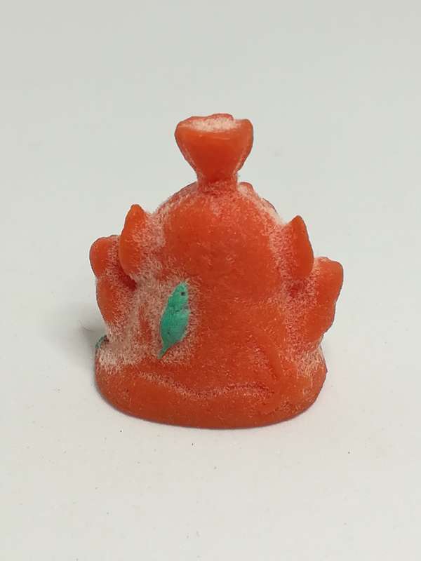 Miniature Dark Orange & Green Pencil Popper Monster (Miniature, suitable for printer's tray)