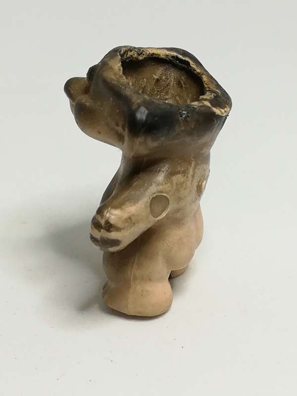 Miniature Gray & Beige Troll (Miniature, suitable for printer's tray)