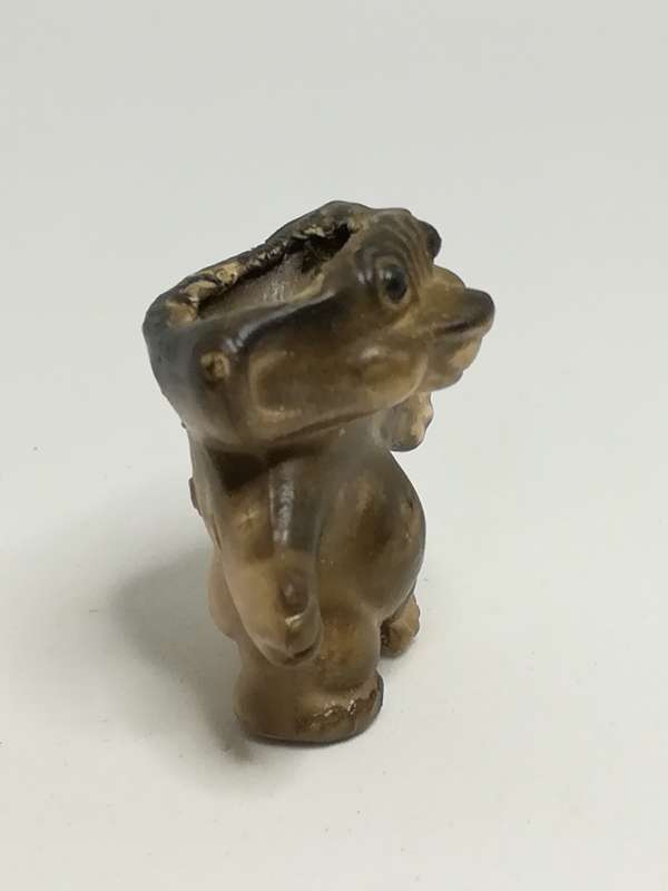 Miniature Gray & Beige Troll (Miniature, suitable for printer's tray)