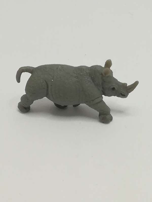 Miniature Grey Rhinoceros - like Schleich (Miniature, suitable for printer's tray)