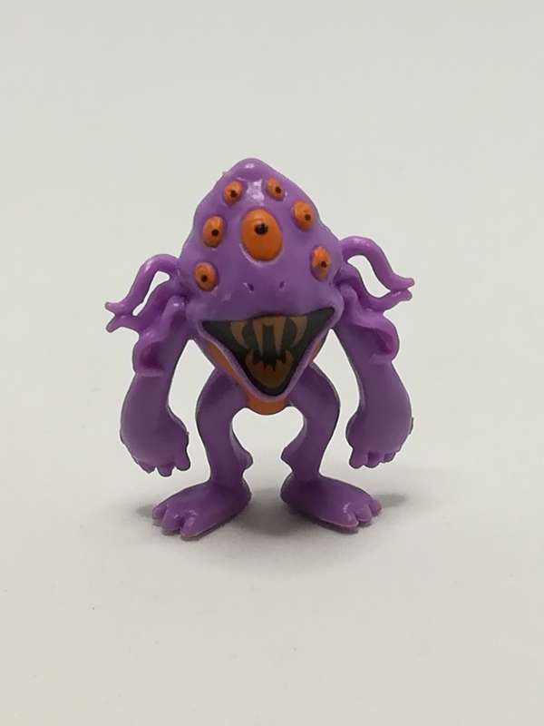 Miniature Purple & Orange Alien Octopus (Miniature, suitable for printer's tray)