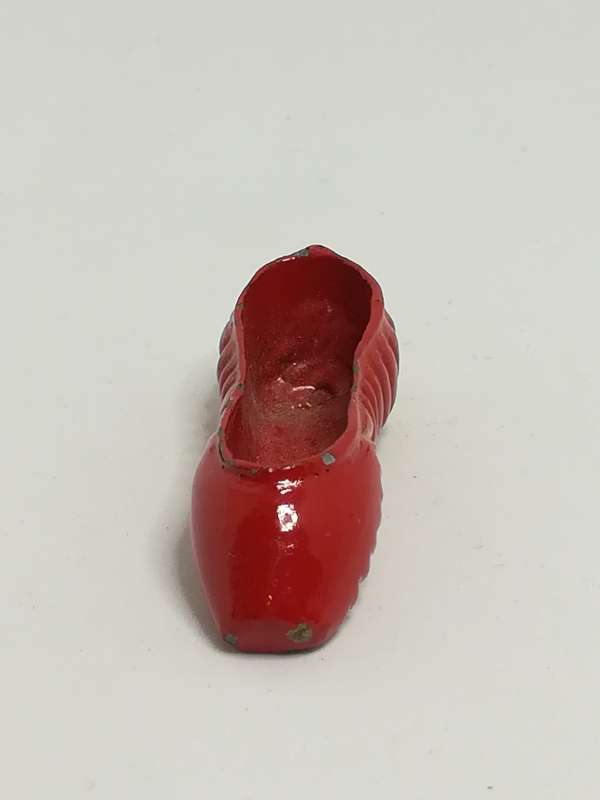 Miniature Single Red Ballet Slipper (Miniature, suitable for printer's tray)