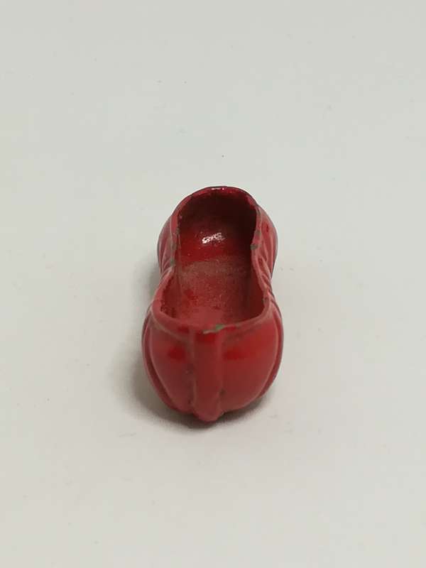 Miniature Single Red Ballet Slipper (Miniature, suitable for printer's tray)