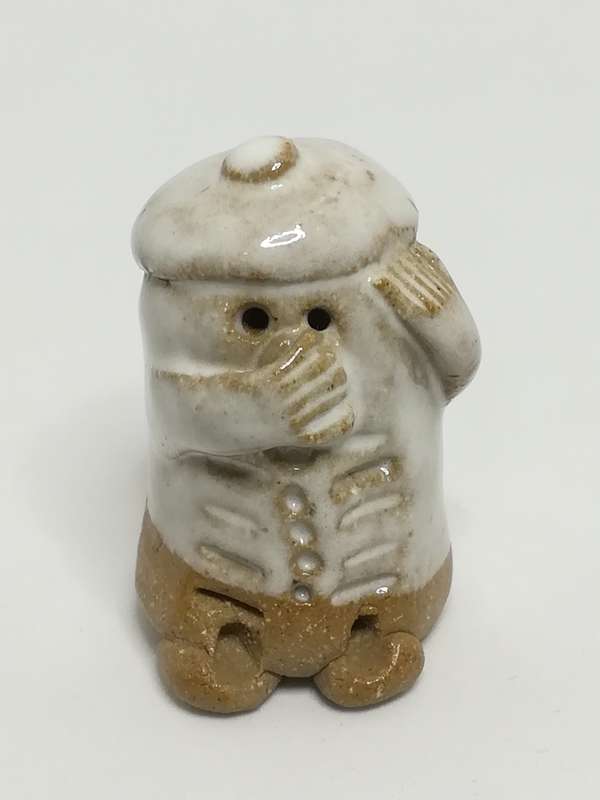 Miniature Glazed Ceramic Boy (Miniature, suitable for printer's tray)