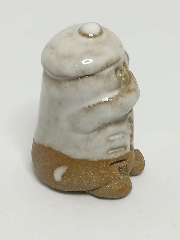 Miniature Glazed Ceramic Boy (Miniature, suitable for printer's tray)