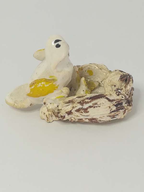 Miniature Bird with Chicks (Miniature, suitable for printer's tray)