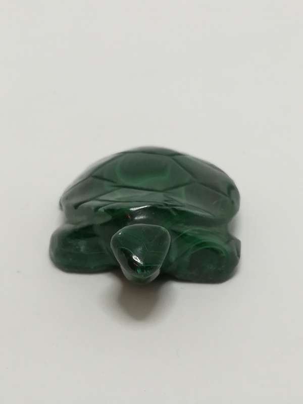 Miniature Dark Green Ceramic Tortoise (Miniature, suitable for printer's tray)