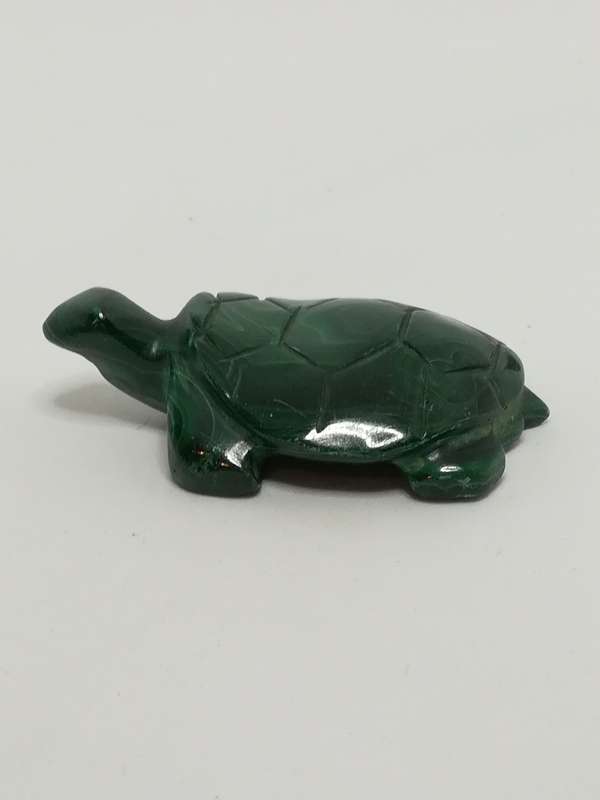 Miniature Dark Green Ceramic Tortoise (Miniature, suitable for printer's tray)