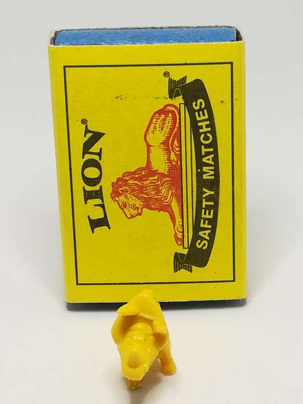 Miniature Yellow Horned Dinosaur (Miniature, suitable for printer's tray)
