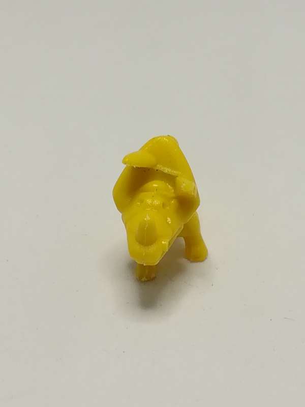 Miniature Yellow Horned Dinosaur (Miniature, suitable for printer's tray)