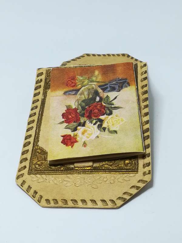 Small 1948 Printed Christmas Card with Calendar