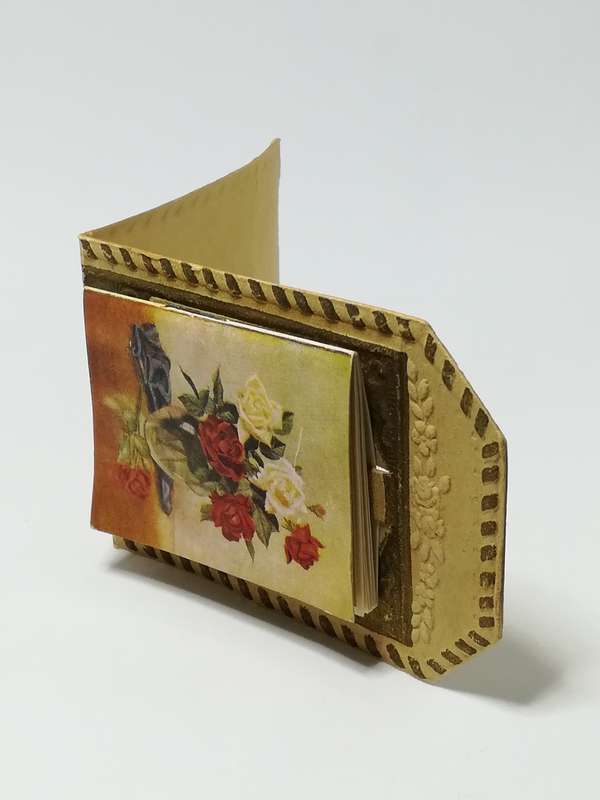 Small 1948 Printed Christmas Card with Calendar