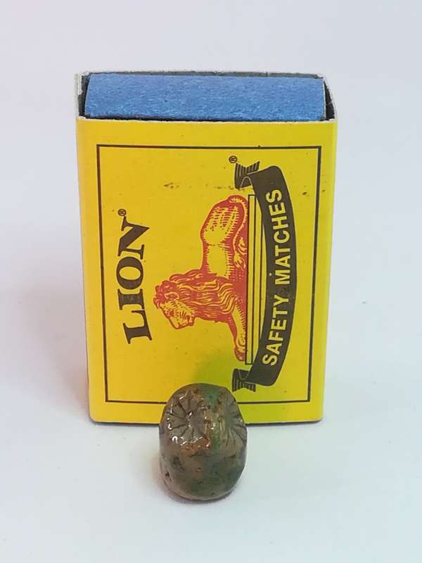 Miniature Ceramic Green Owl (Miniature, suitable for printer's tray)