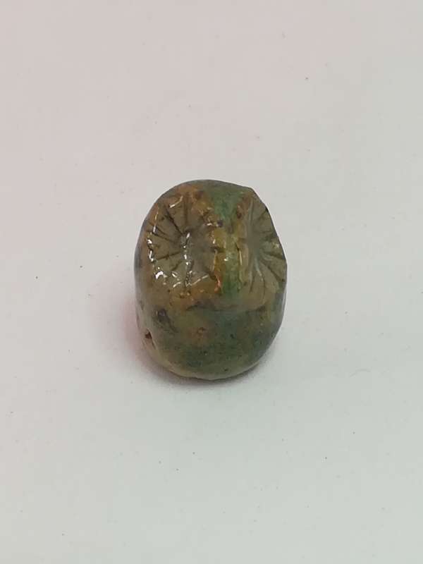 Miniature Ceramic Green Owl (Miniature, suitable for printer's tray)