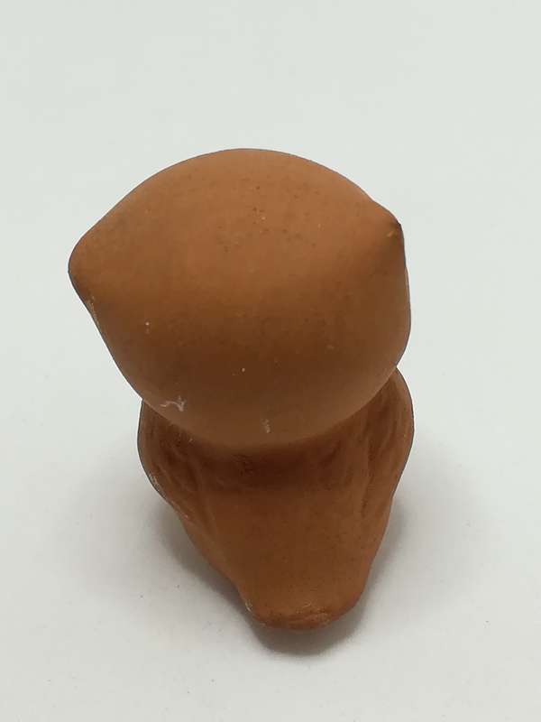 Miniature Ceramic Owl Black Eyes (Miniature, suitable for printer's tray)