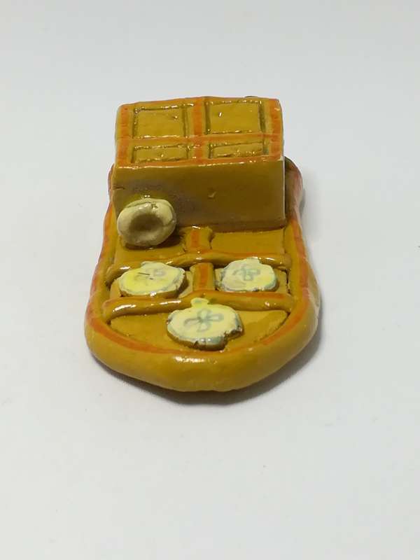 Miniature Ceramic Kitchen Armoire - Style 1 (Miniature, suitable for printer's tray)