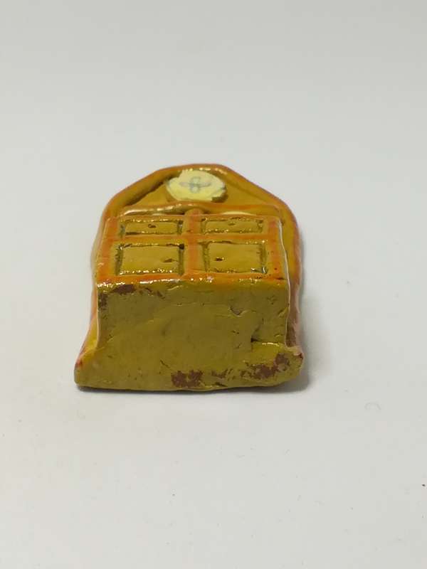 Miniature Ceramic Kitchen Armoire - Style 1 (Miniature, suitable for printer's tray)