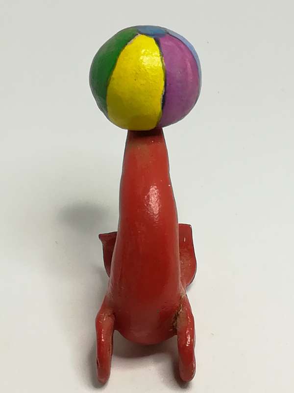 Miniature Red Seal Playing Ball (Miniature, suitable for printer's tray)
