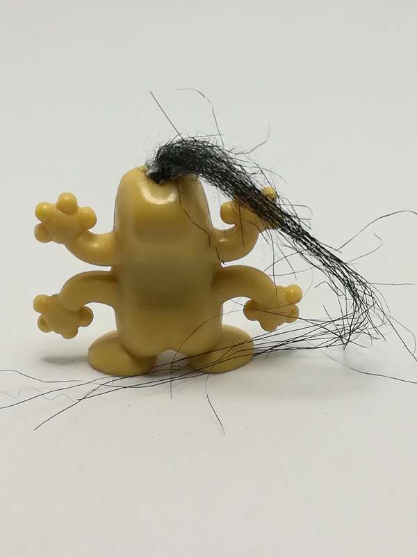 Miniature Beige Troll Black Hair (Miniature, suitable for printer's tray)