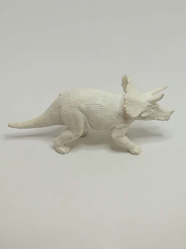 Miniature White Dinosaur (Miniature, suitable for printer's tray)