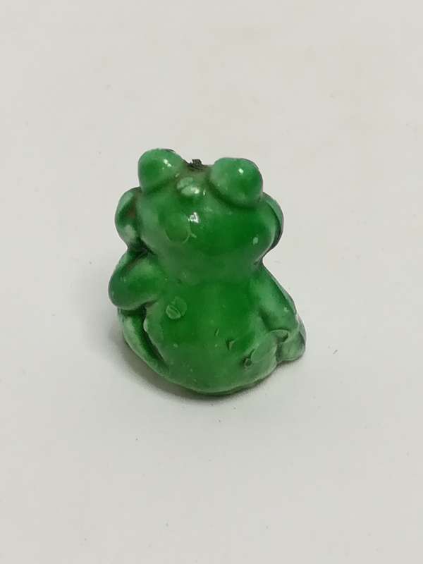 Miniature Green Frog Relaxing (Miniature, suitable for printer's tray)