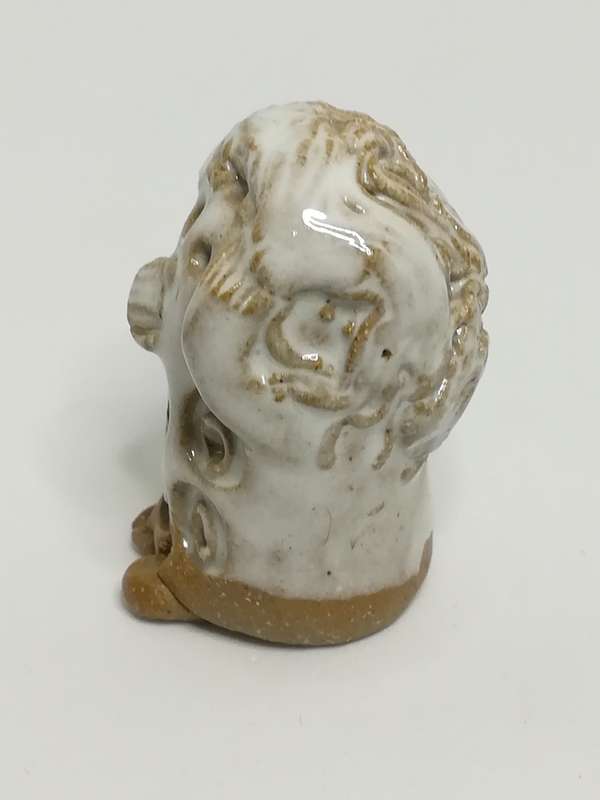 Miniature Glazed Ceramic Girl (Miniature, suitable for printer's tray)
