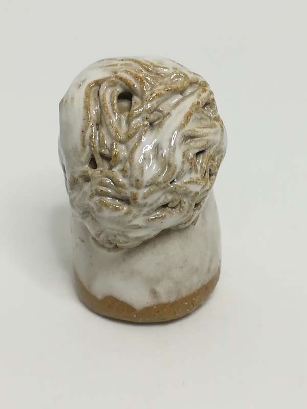 Miniature Glazed Ceramic Girl (Miniature, suitable for printer's tray)