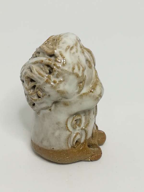 Miniature Glazed Ceramic Girl (Miniature, suitable for printer's tray)