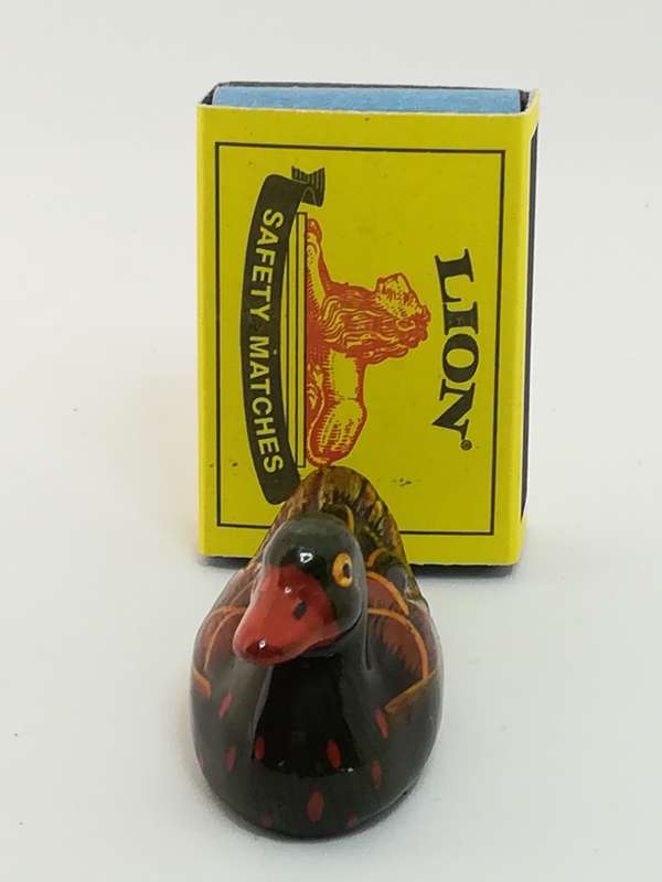 Miniature Green, Yellow, Brown & Black Duck (Miniature, suitable for printer's tray)