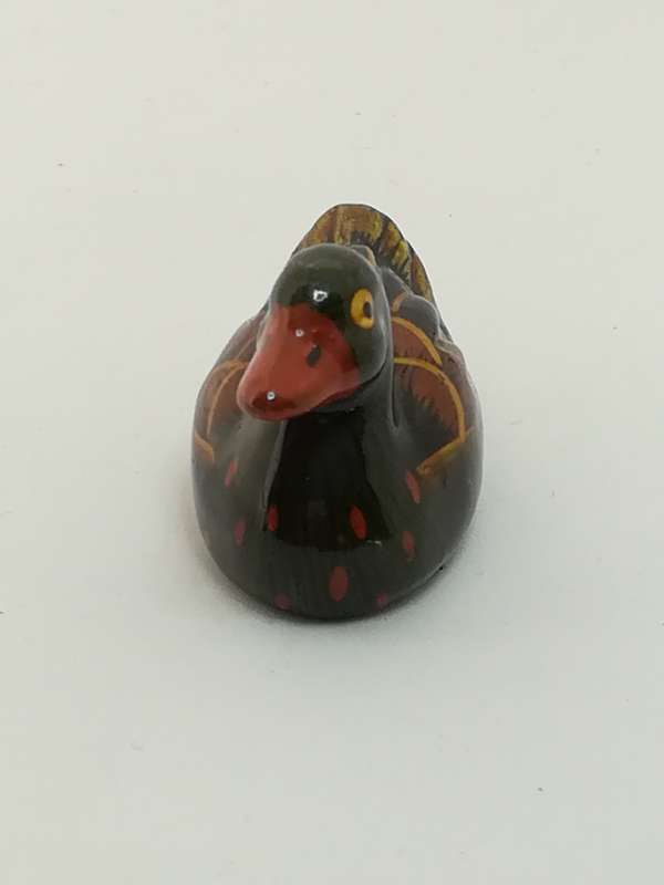 Miniature Green, Yellow, Brown & Black Duck (Miniature, suitable for printer's tray)