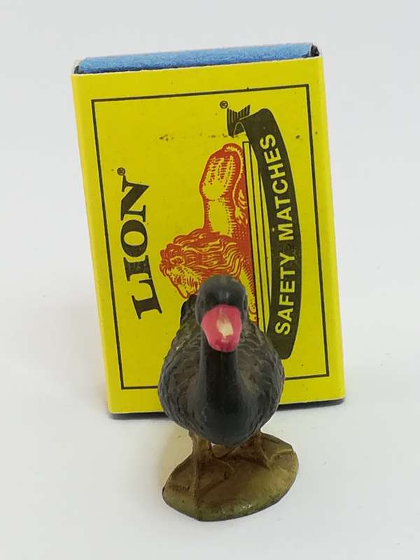 Miniature Brown Duck with Red Beak (Miniature, suitable for printer's tray)