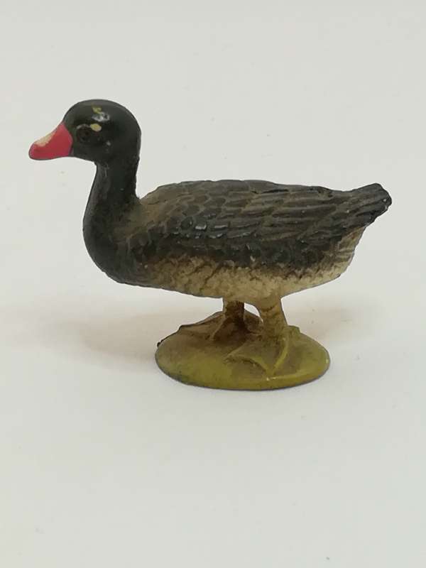 Miniature Brown Duck with Red Beak (Miniature, suitable for printer's tray)
