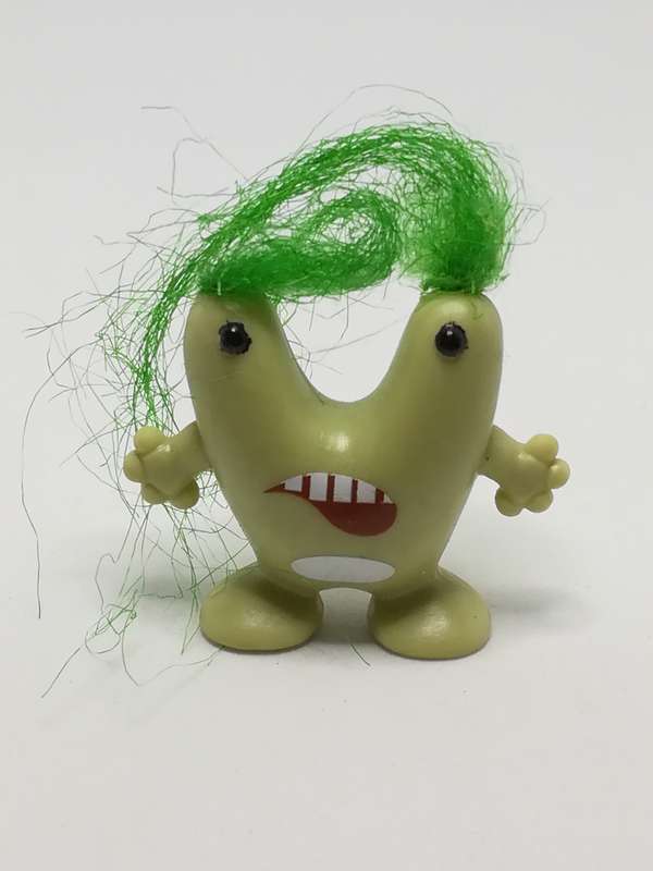 Miniature Green Troll Green Hair (Miniature, suitable for printer's tray)