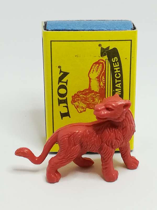 Miniature Red Panther (Miniature, suitable for printer's tray)
