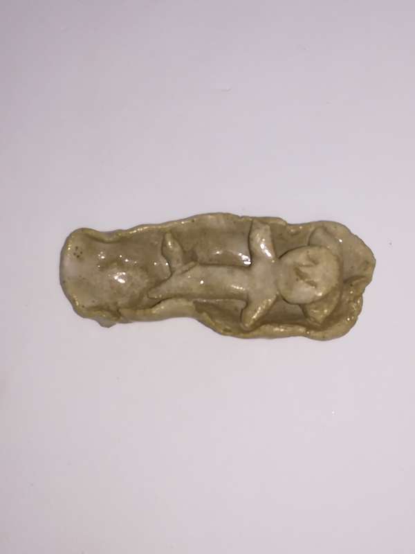 Miniature Ceramic Baby Crib (Miniature, suitable for printer's tray)
