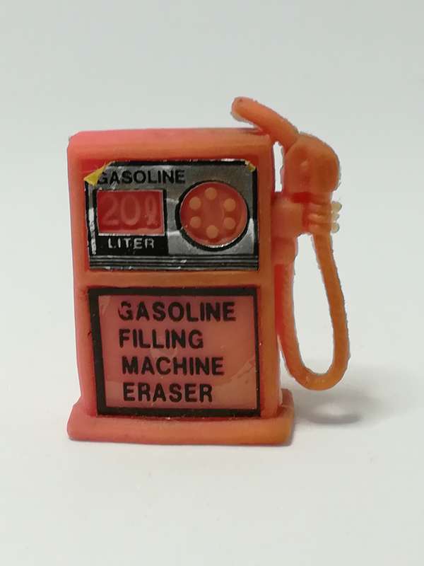 Miniature Pink Eraser Gasoline Pump (Miniature, suitable for printer's tray)