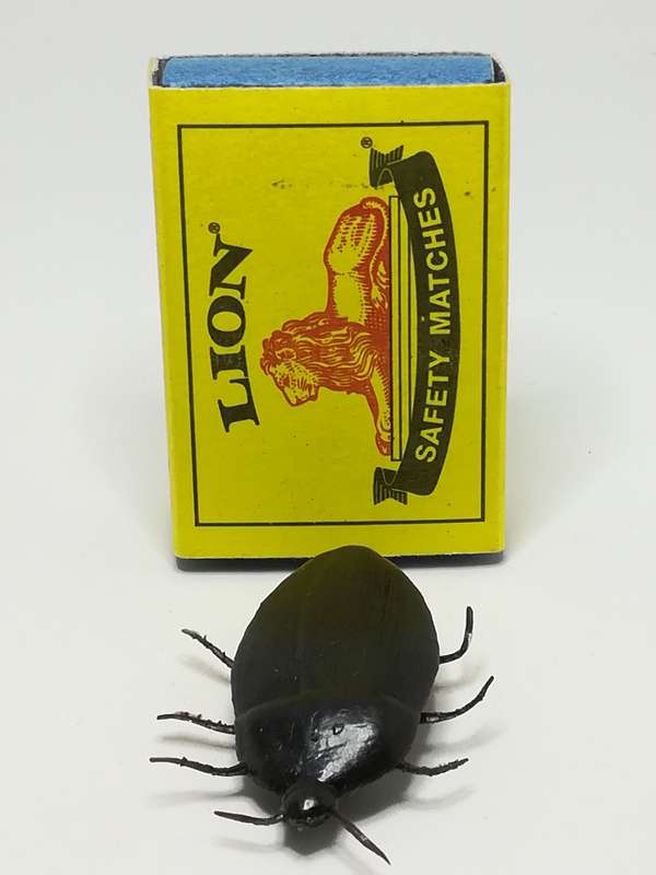 Miniature Black Big Cockroach (Miniature, suitable for printer's tray)
