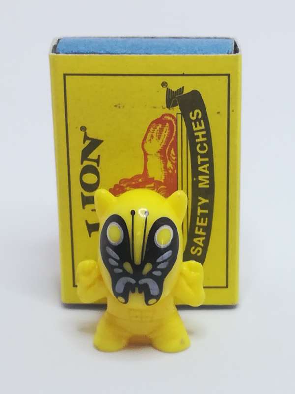 Miniature Alien Black & White Butterfly (Miniature, suitable for printer's tray)