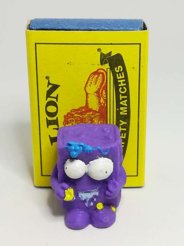 Miniature Purple Pencil Popper Blue Hair (Miniature, suitable for printer's tray)