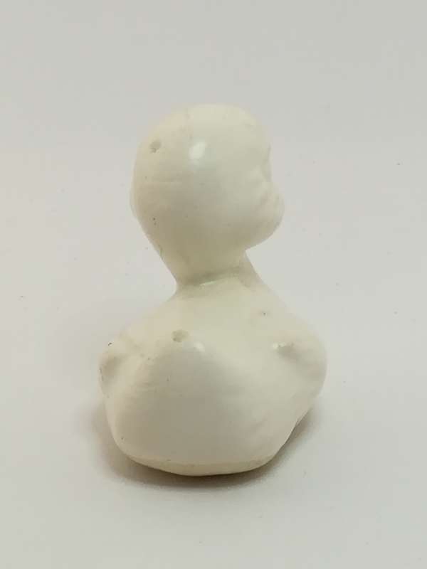 Miniature White Ceramic Duck (Miniature, suitable for printer's tray)