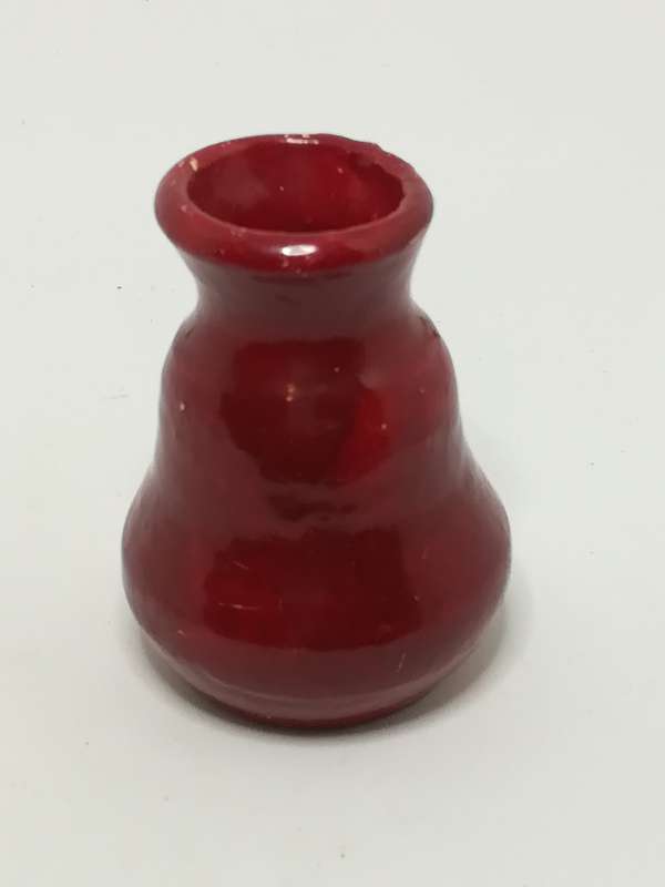 Miniature Ceramic Vase Red (Miniature, suitable for printer's tray)