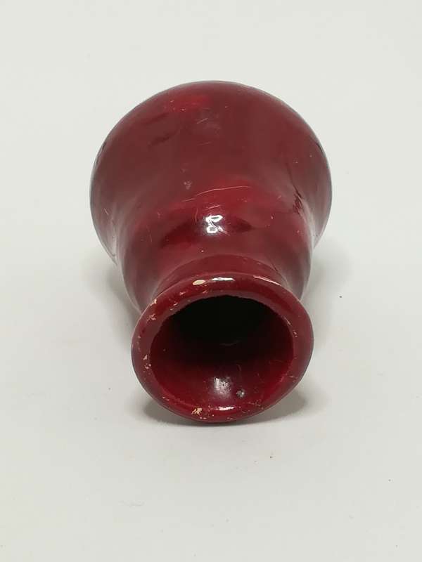 Miniature Ceramic Vase Red (Miniature, suitable for printer's tray)