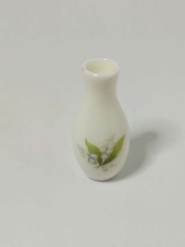Miniature Ceramic Vase White (Miniature, suitable for printer's tray)