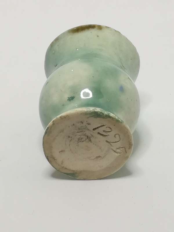 Miniature Light Green Ceramic Glazed Vase (Miniature, suitable for printer's tray)